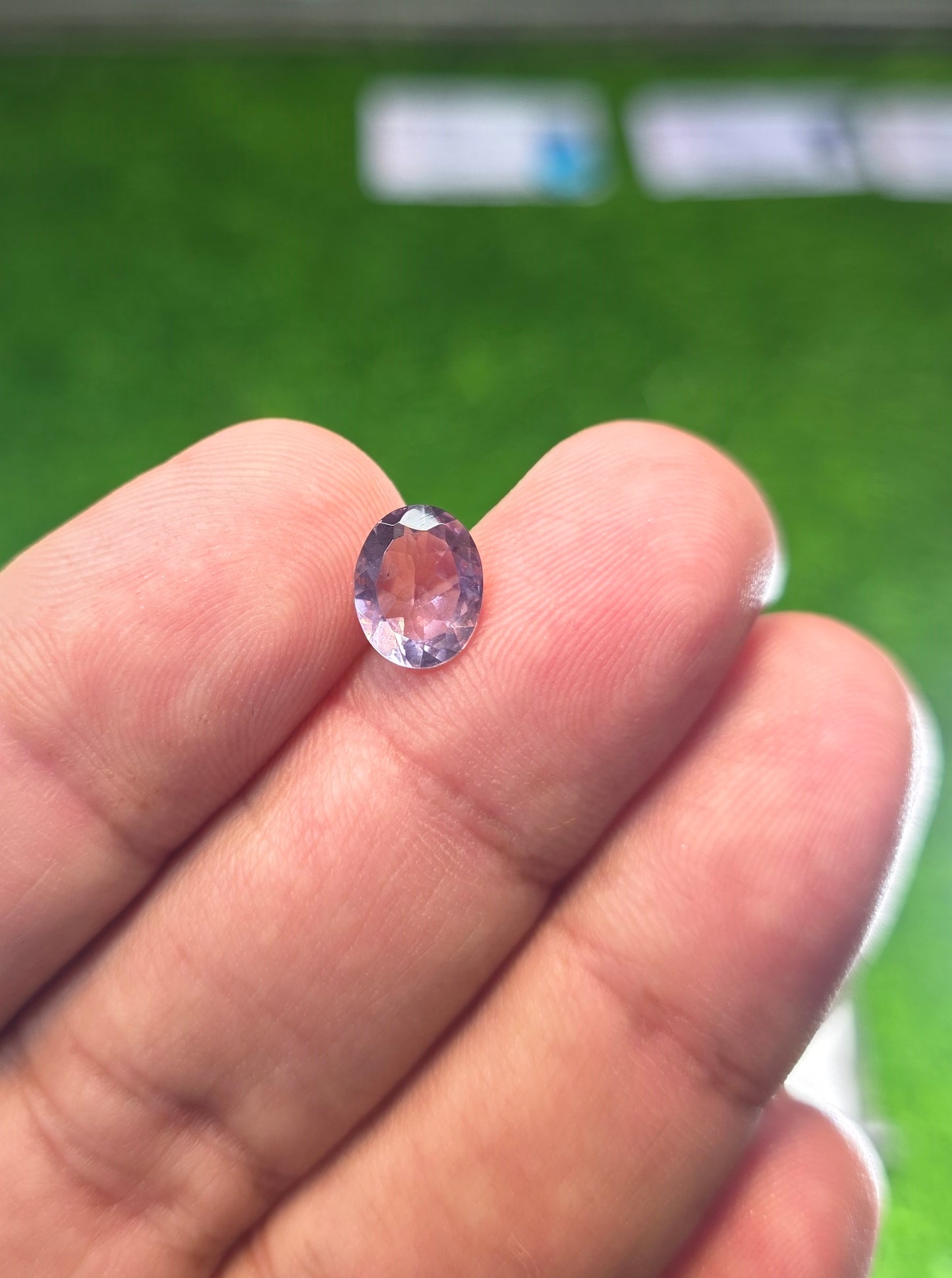 Natural Amethyst Stone With Lab Certificate