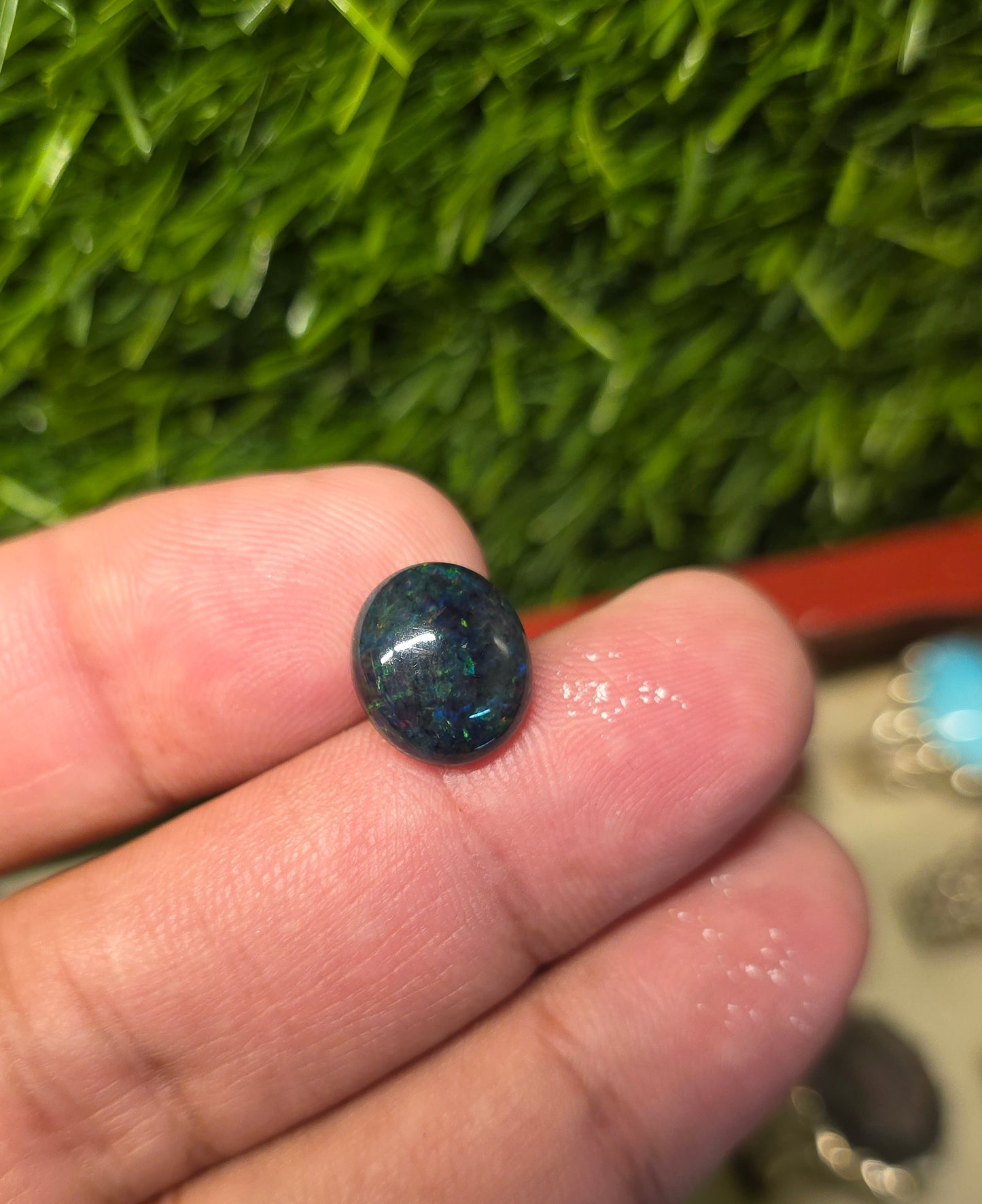 Natural Full Fire Opal Stone With Lab Certificate