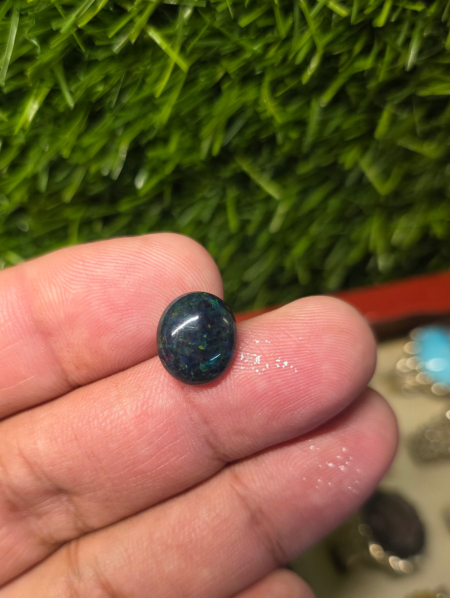 Natural Full Fire Opal Stone With Lab Certificate