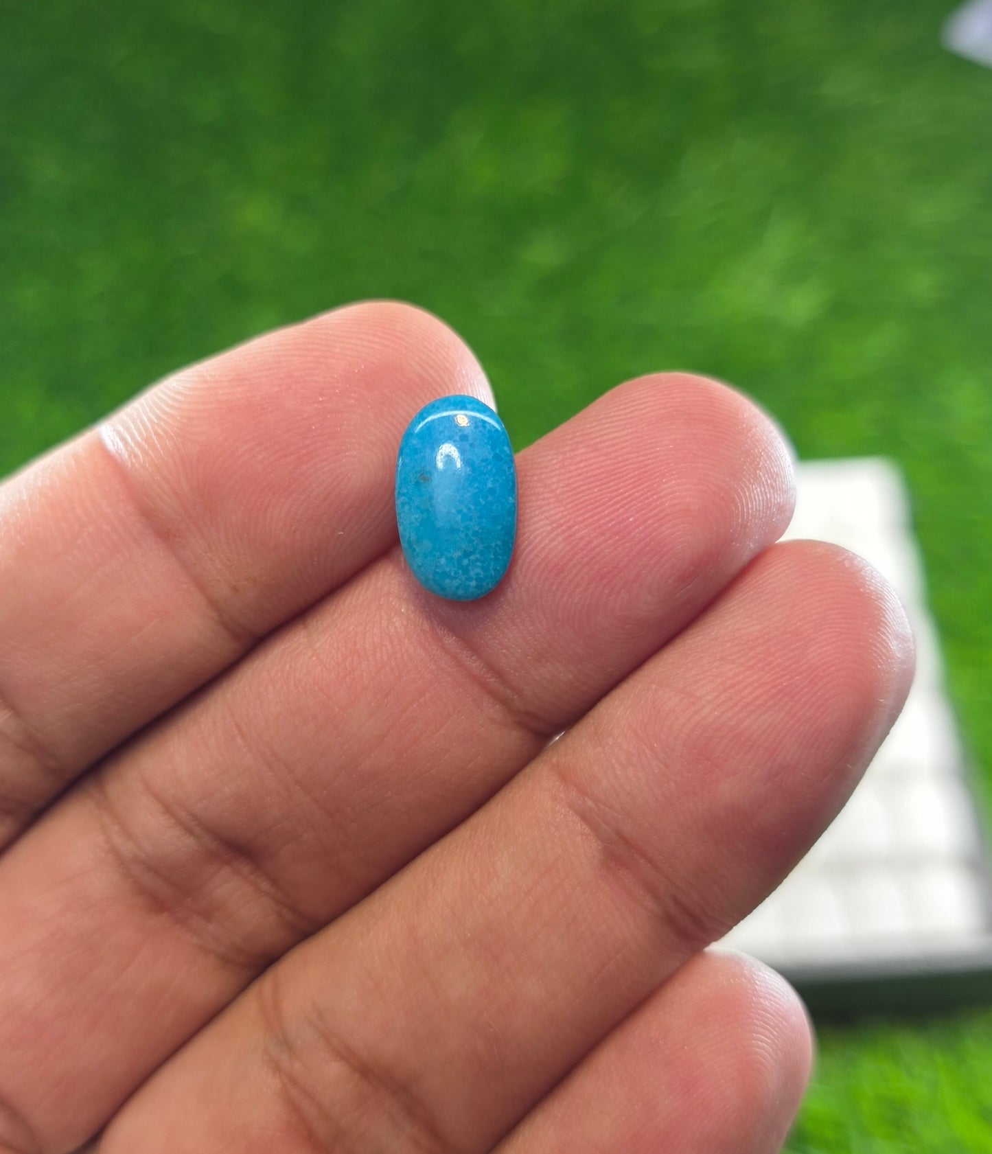 Natural Feroza Stone With Lab Certificate