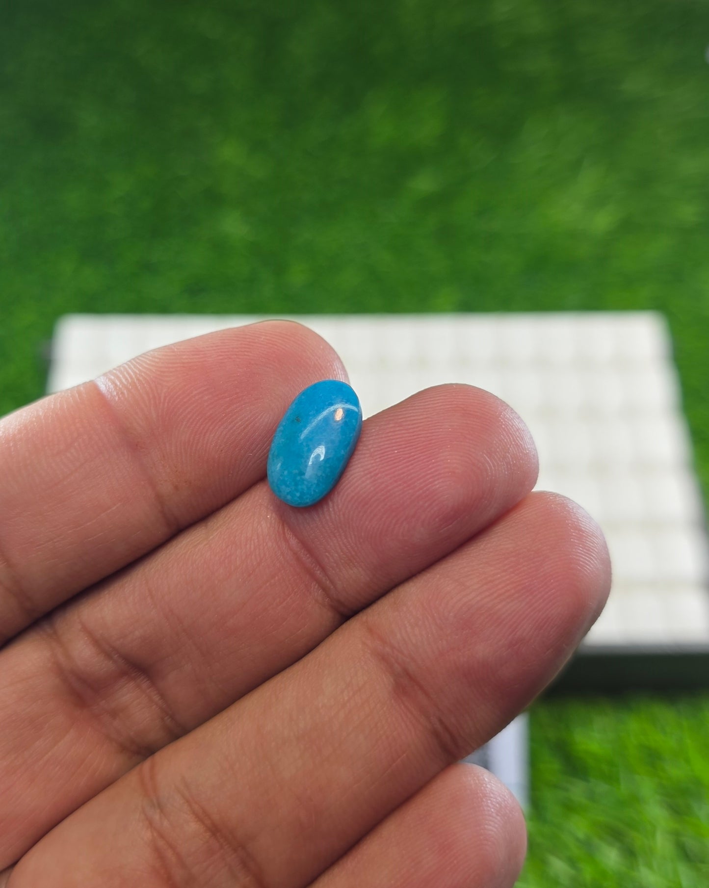 Natural Feroza Stone With Lab Certificate