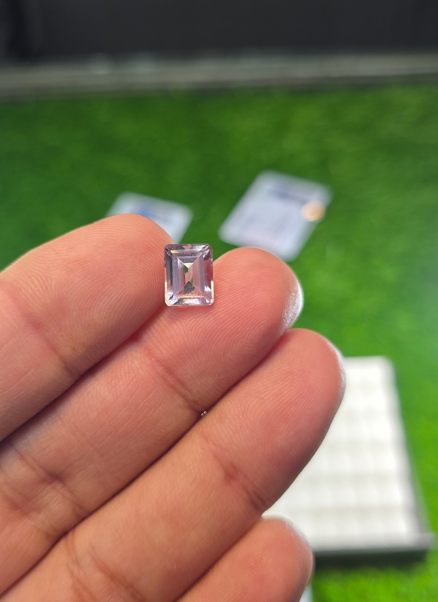 Natural Amethyst Stone With Lab Certificate