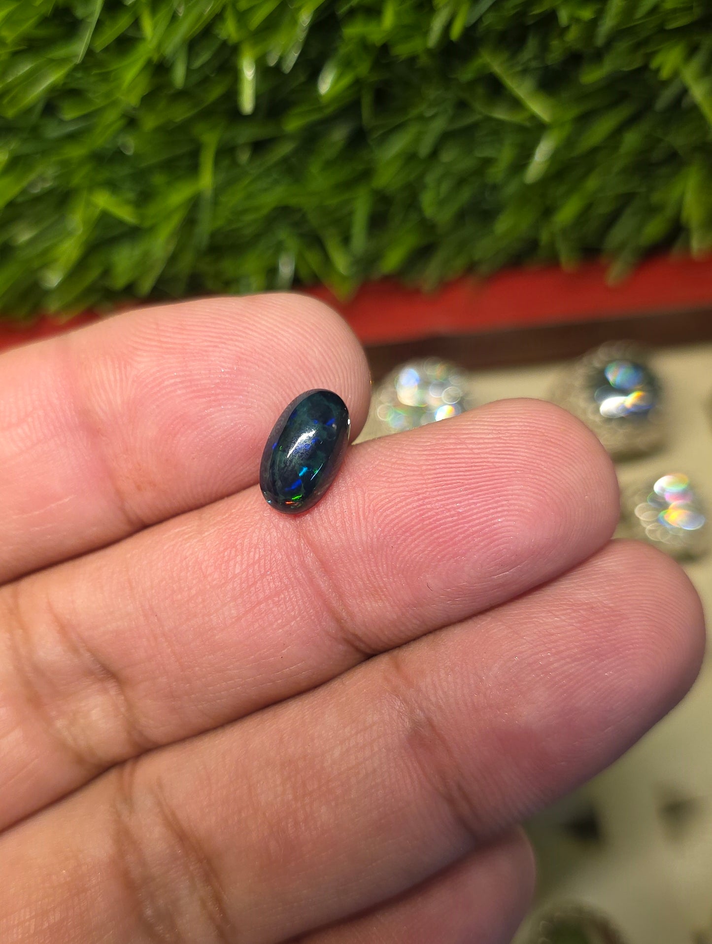 Natural Full Fire Opal Stone With Lab Certificate
