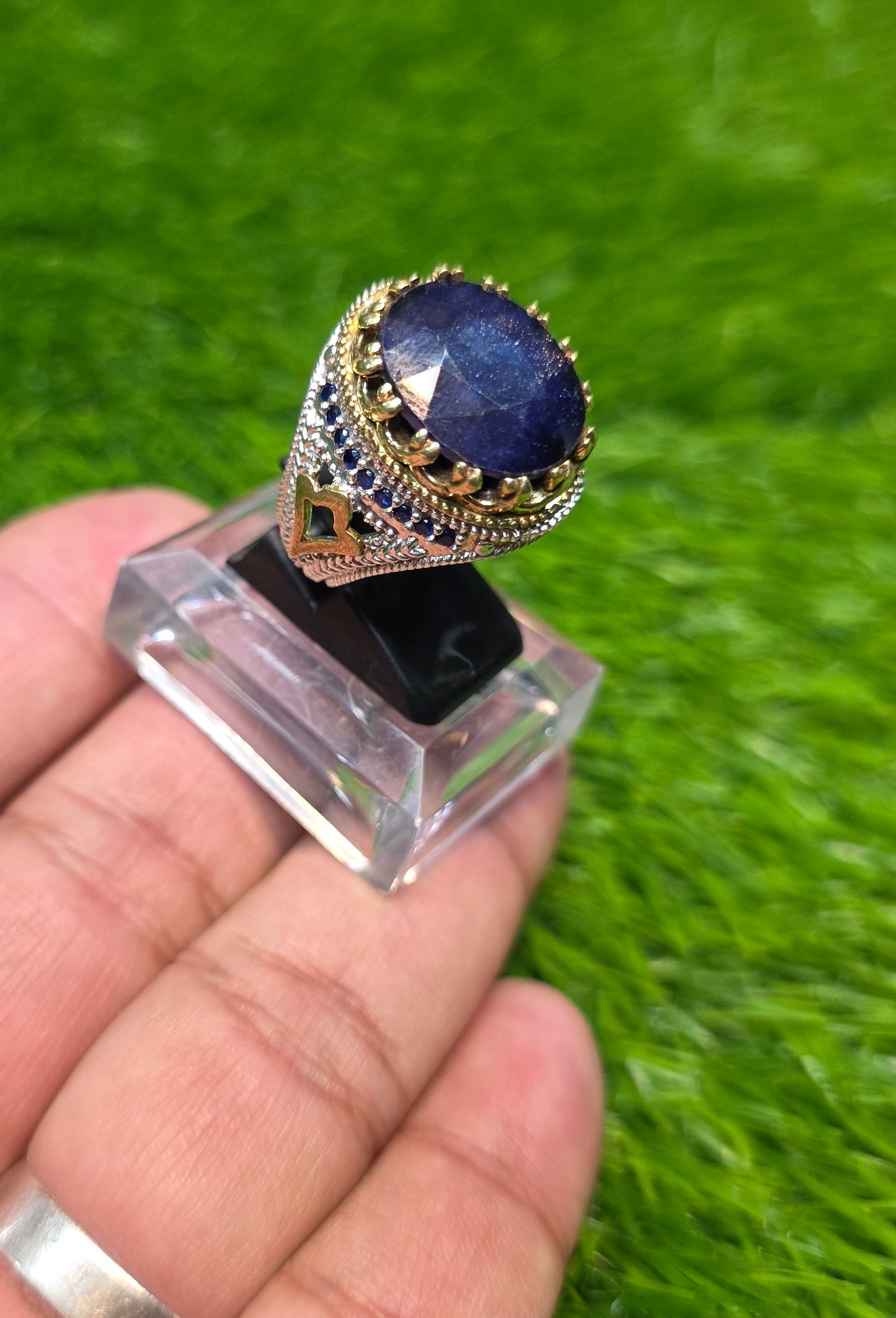 Premium Quality Neelam Ring