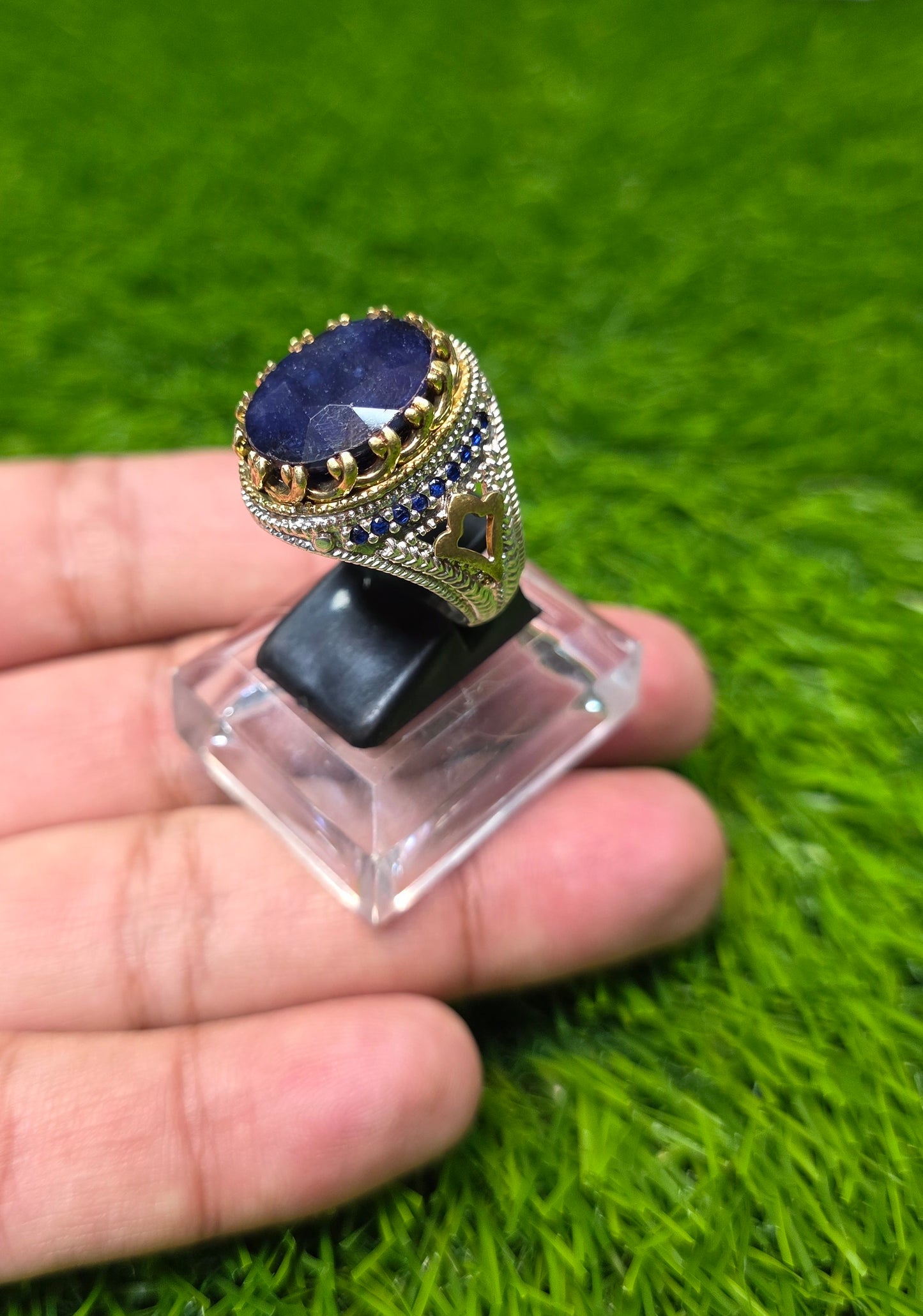Premium Quality Neelam Ring