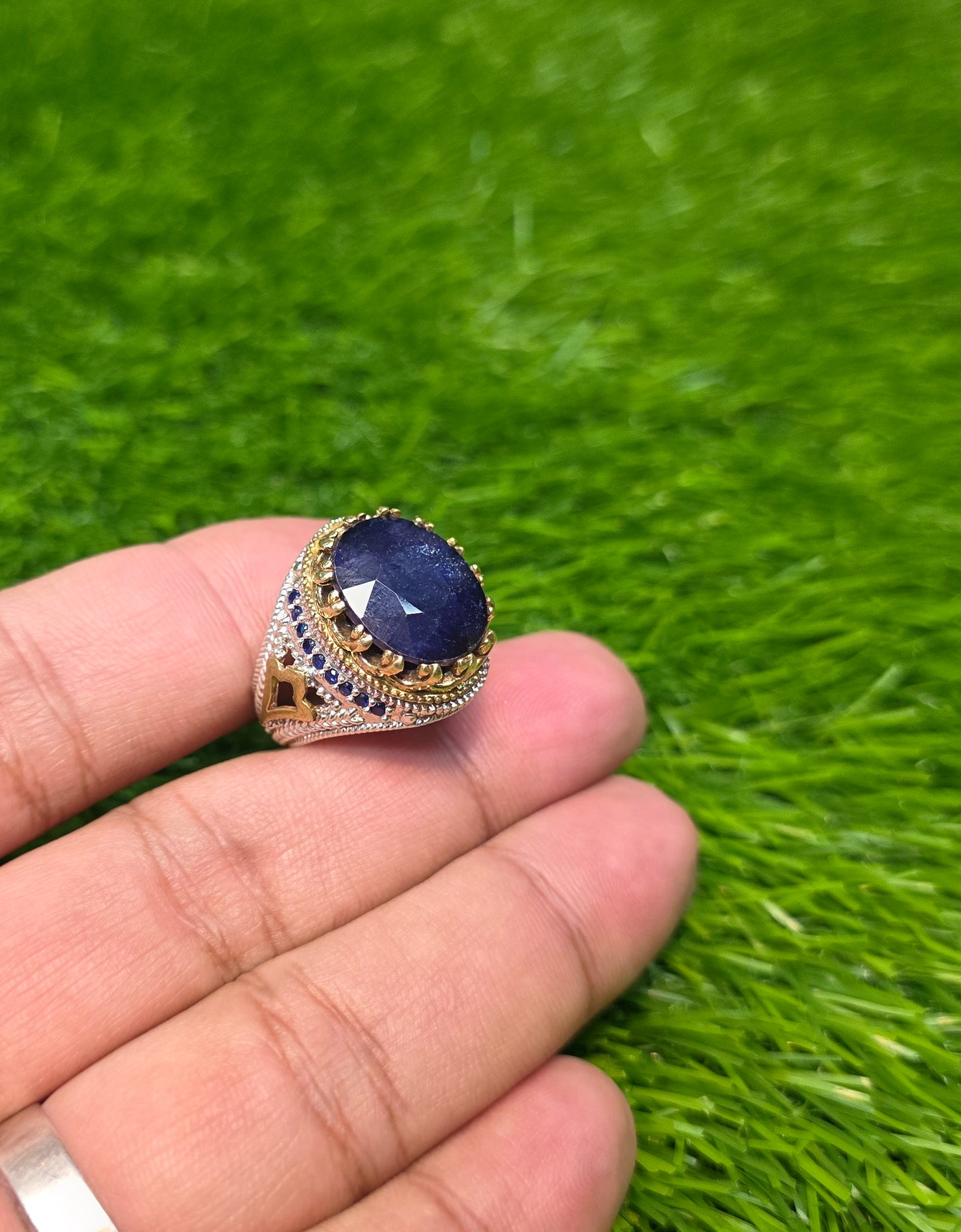 Premium Quality Neelam Ring