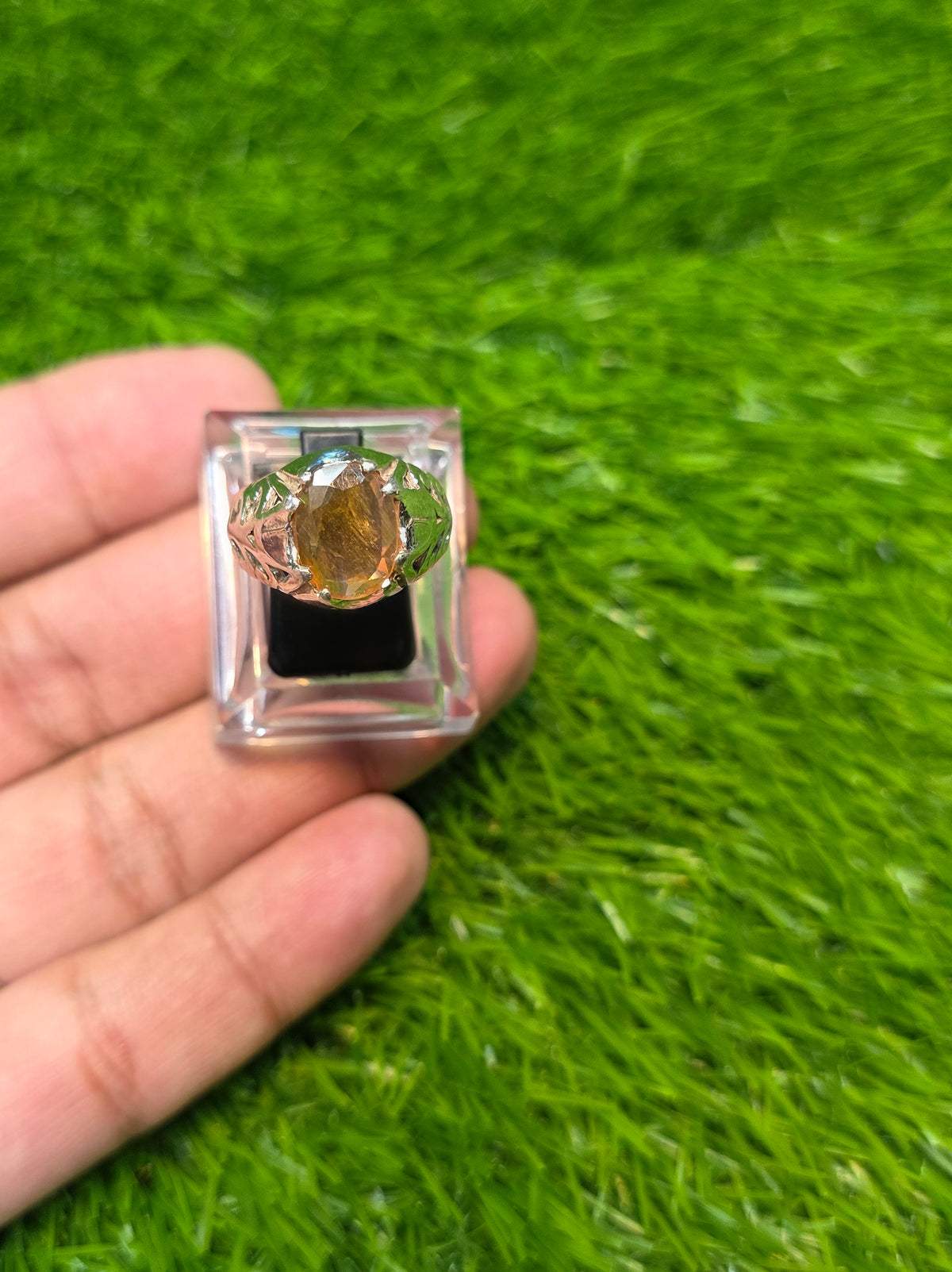 Premium Quality Pukhraj Ring