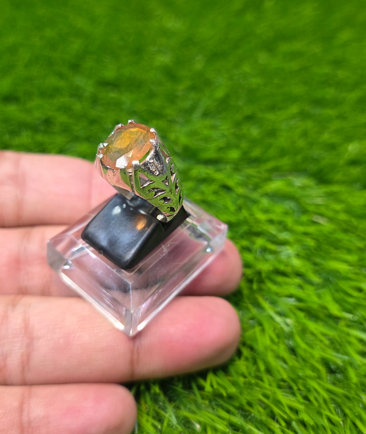 Premium Quality Pukhraj Ring