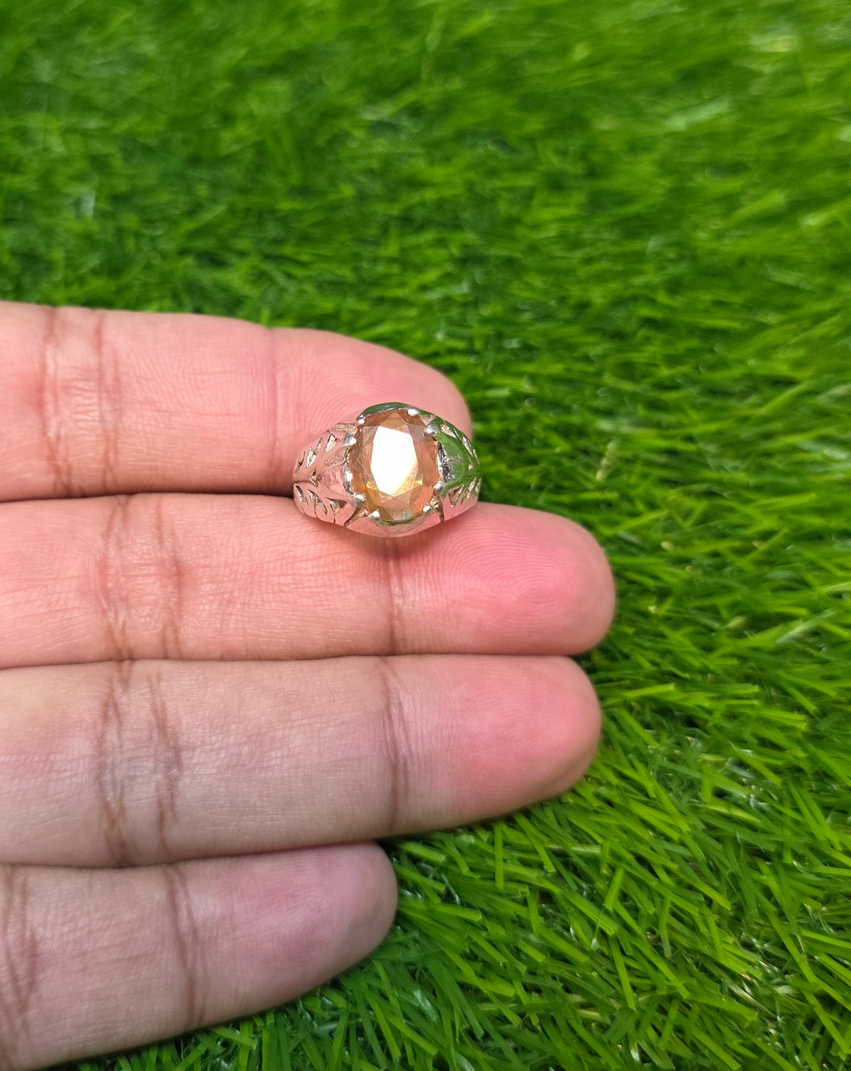Premium Quality Pukhraj Ring