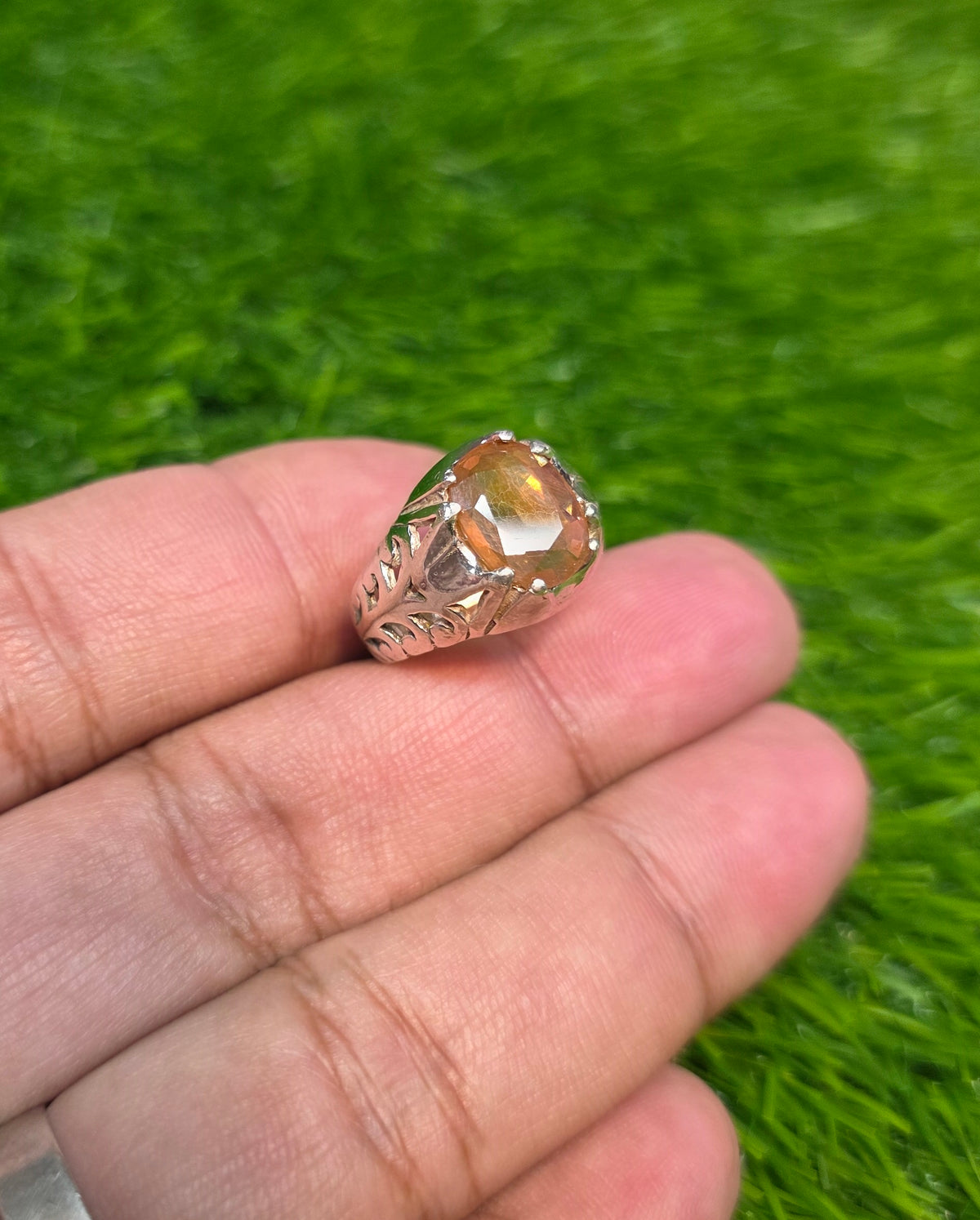 Premium Quality Pukhraj Ring