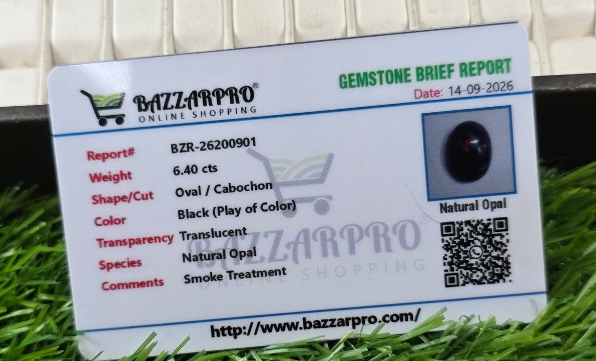 Natural Full Fire Opal Stone With Lab Certificate