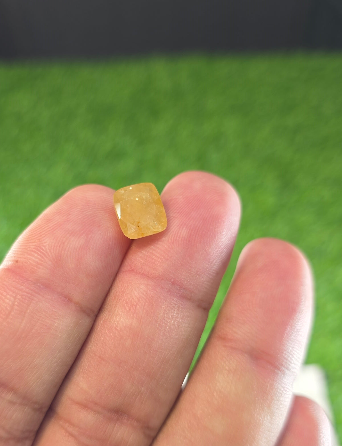 Natural Ceylon Pukhraj Stone With Lab Certificate