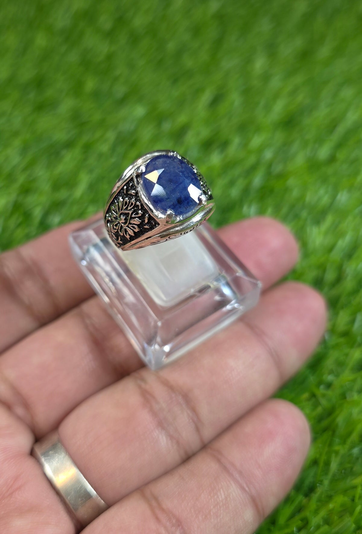 Natural Neelam Ring