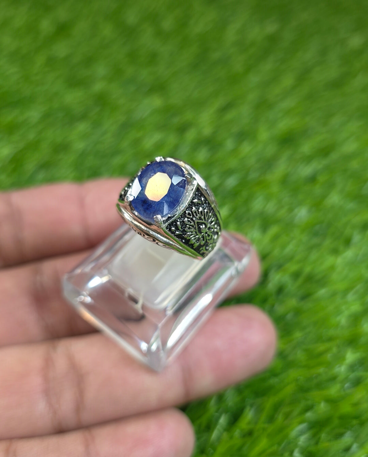 Natural Neelam Ring