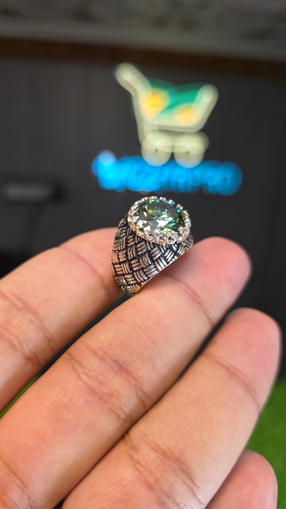Supreme Quality Moissanite Diamond Ring