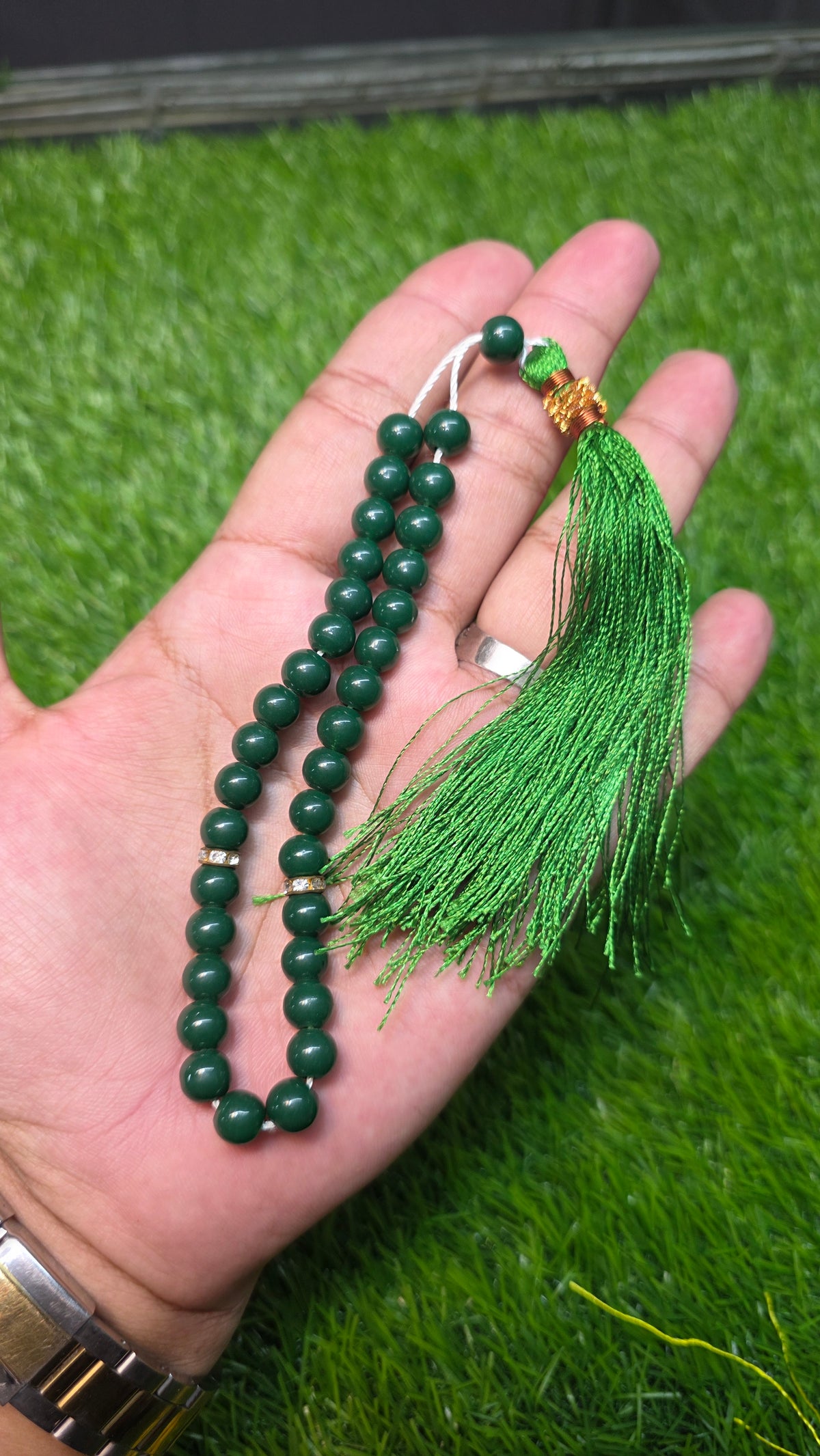 Natural Aqeeq Tasbeeh 33 Beads