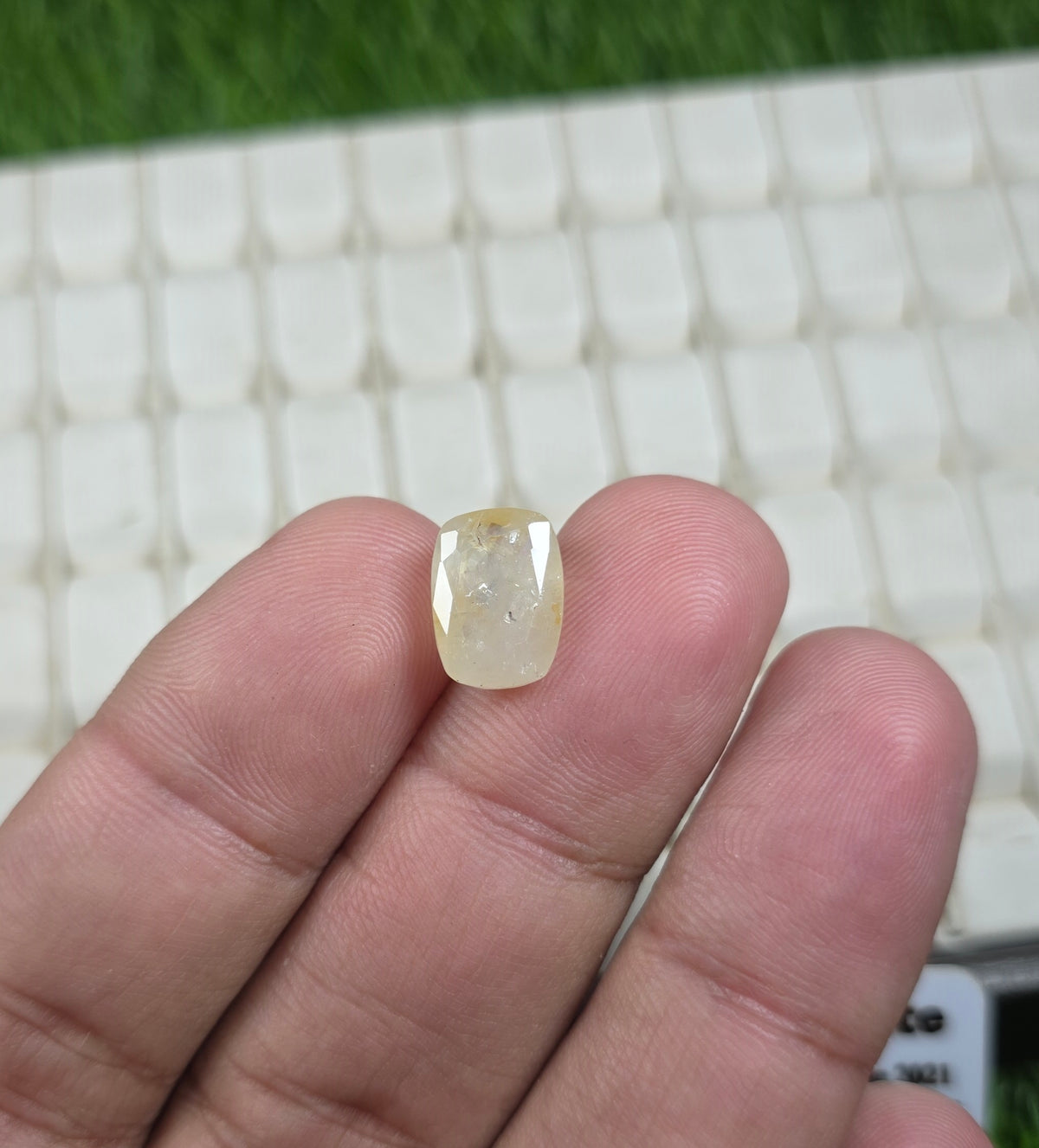 Natural Ceylon Pukjraj Stone With Lab Certificate