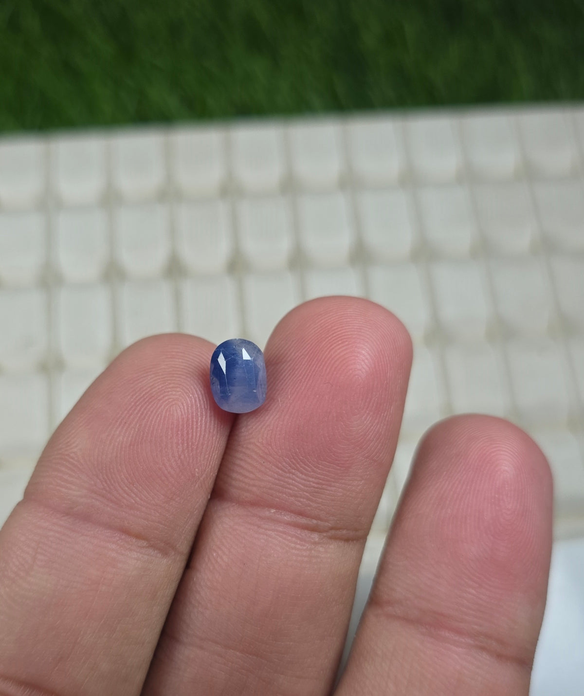 Natural Ceylon Neelam Stone With Lab Certificate