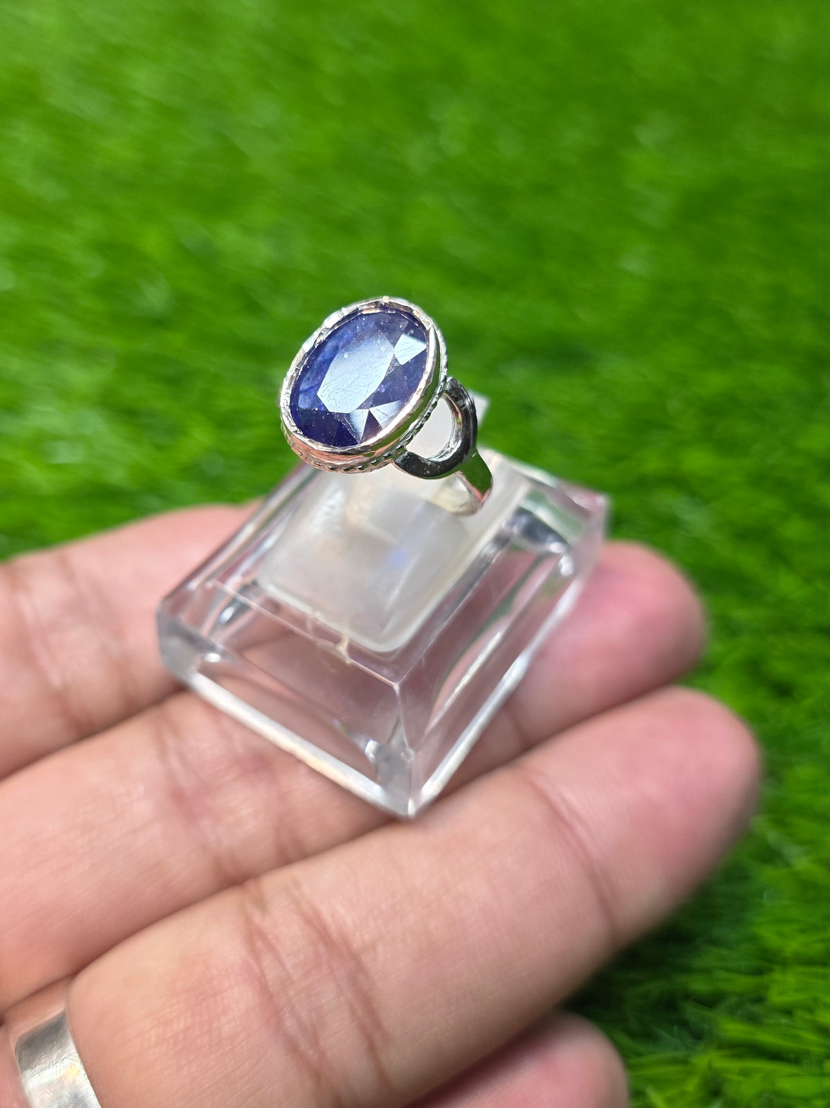 Premium Quality Neelam Ring