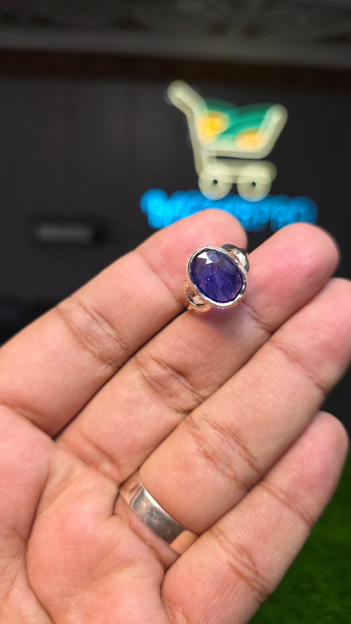 Premium Quality Neelam Ring