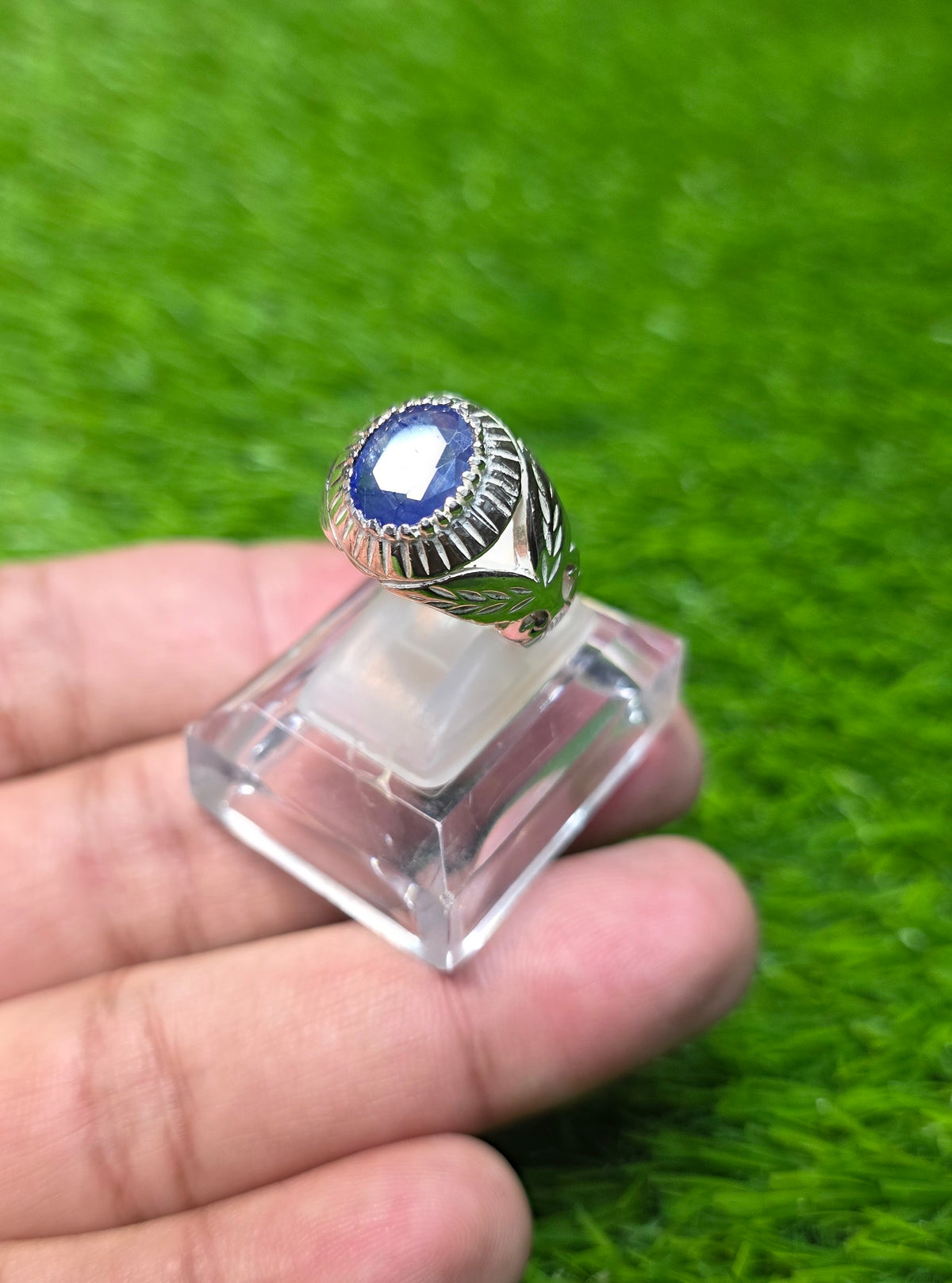 Natural Neelam Ring