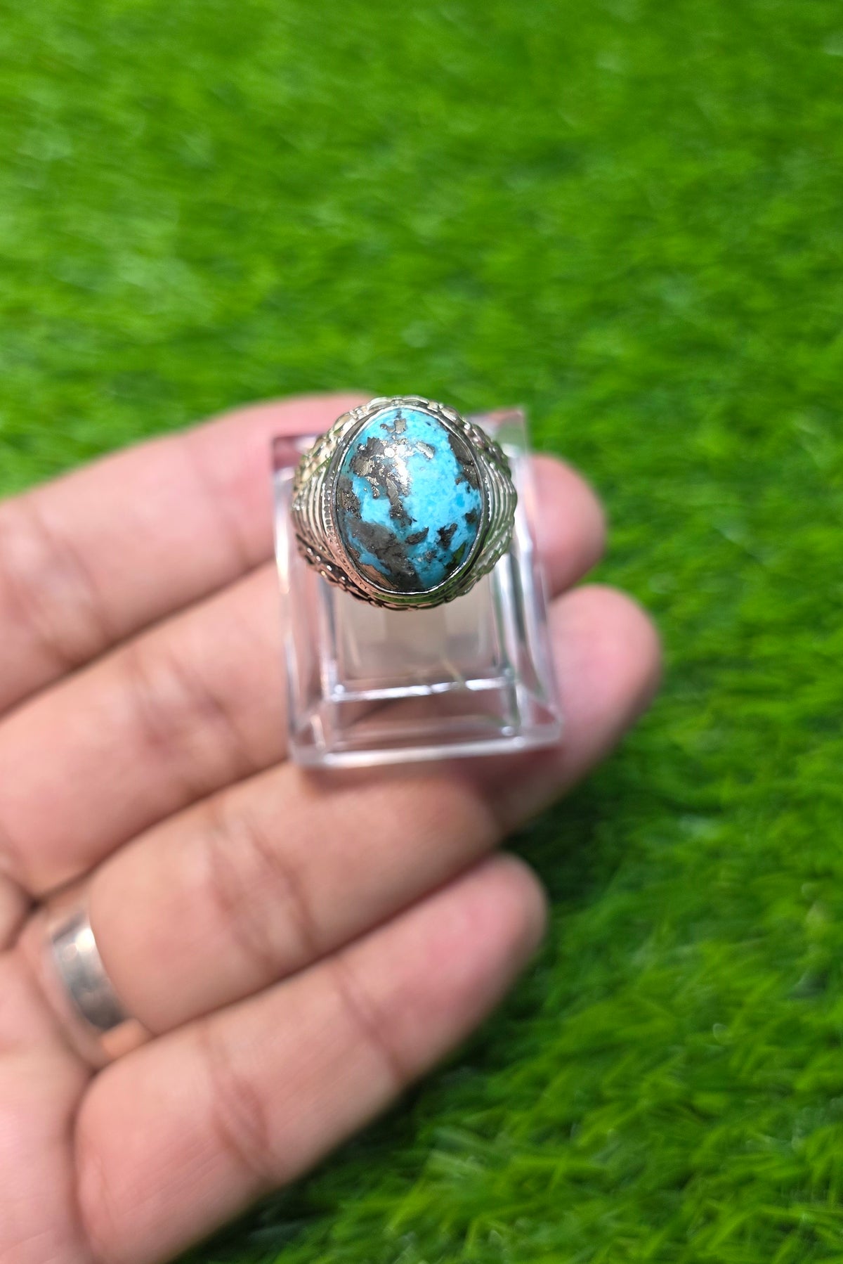 Natural Feroza Ring