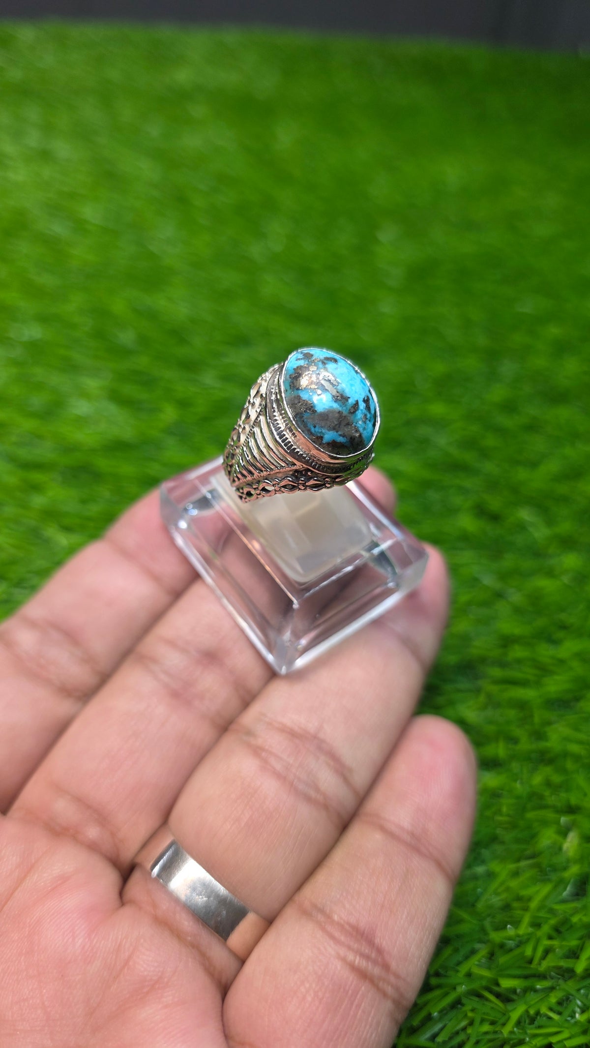 Natural Feroza Ring