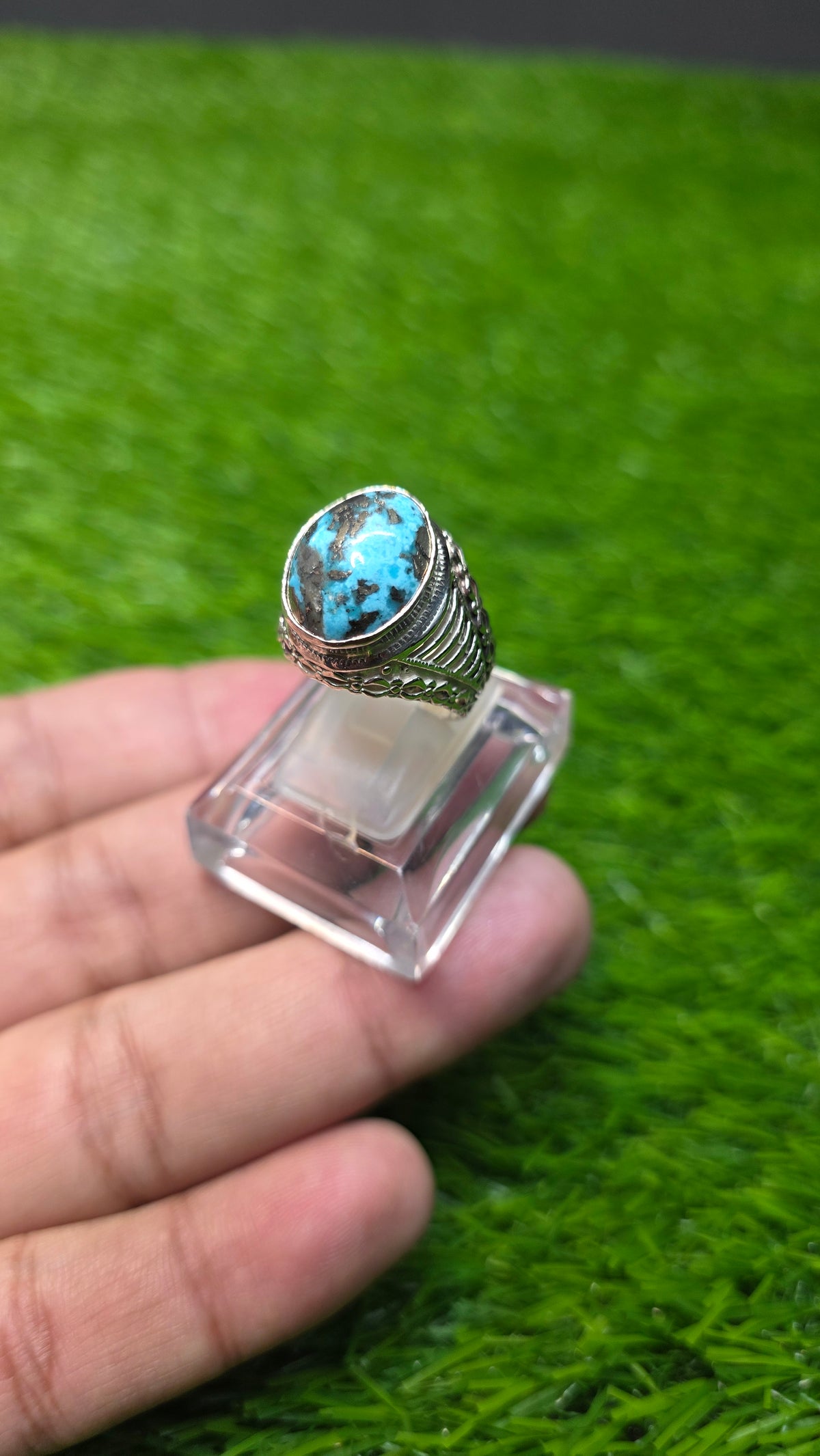Natural Feroza Ring