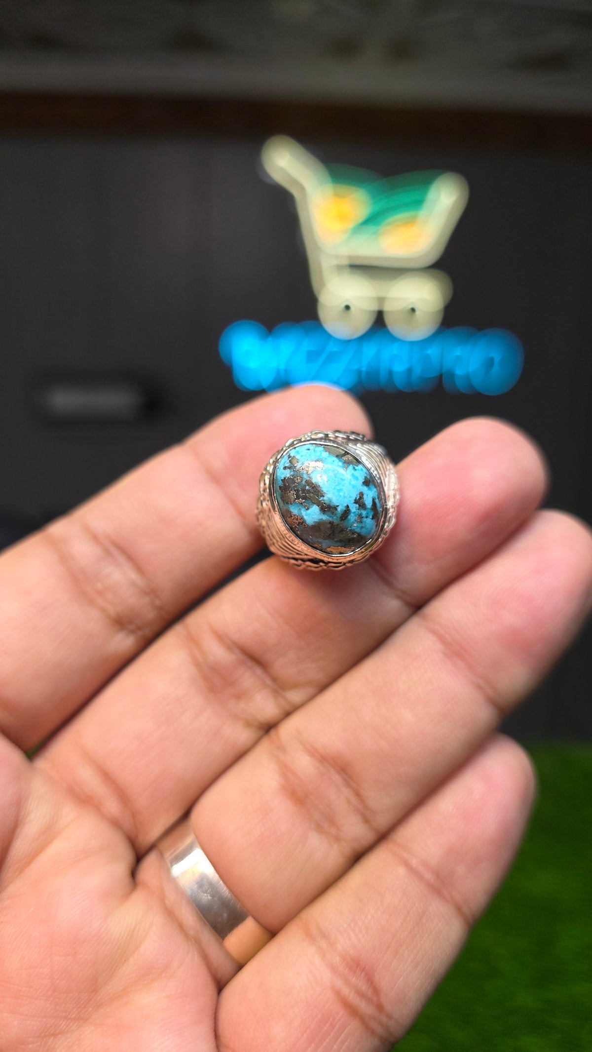 Natural Feroza Ring