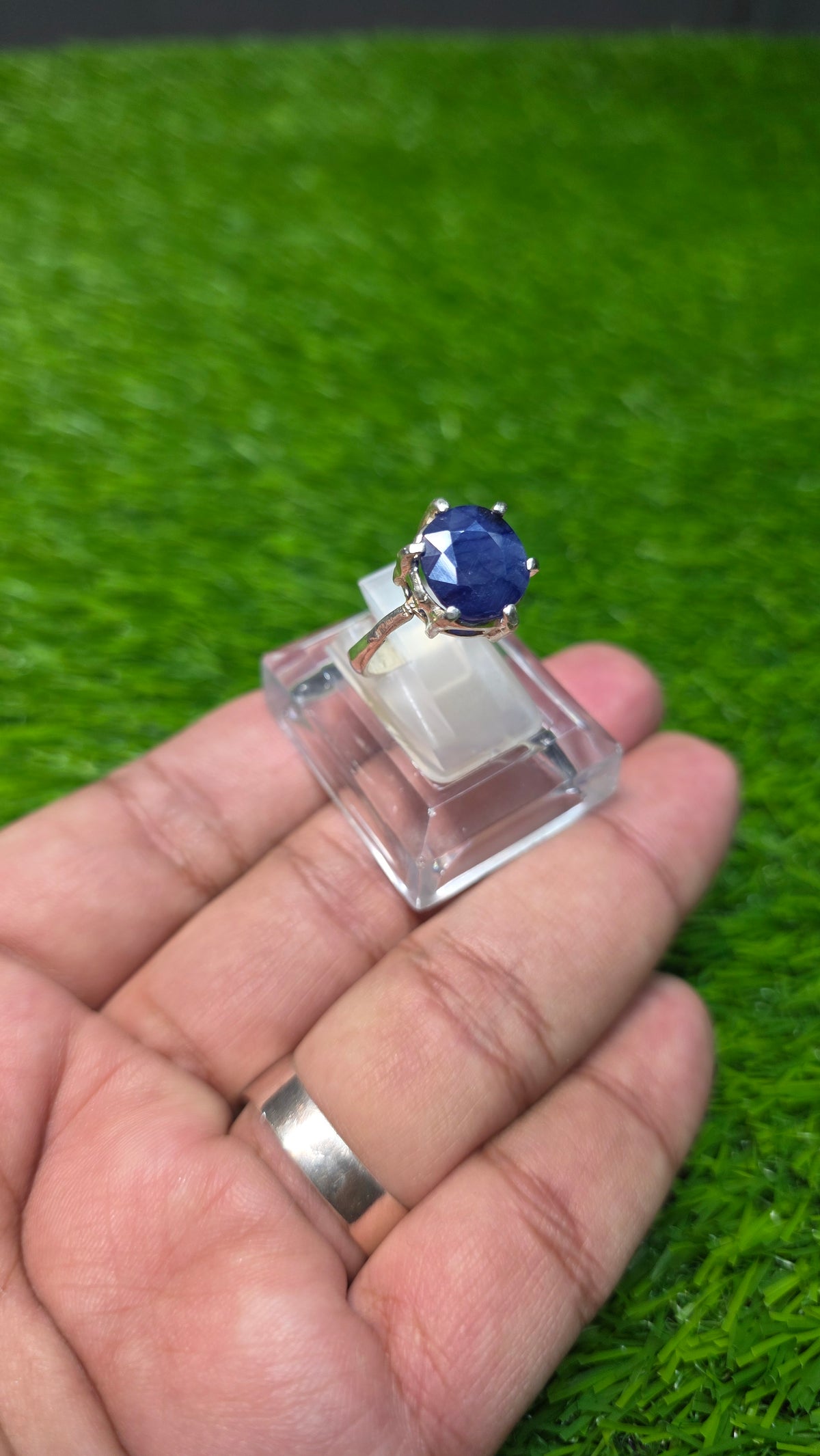 Premium Quality Neelam Ring