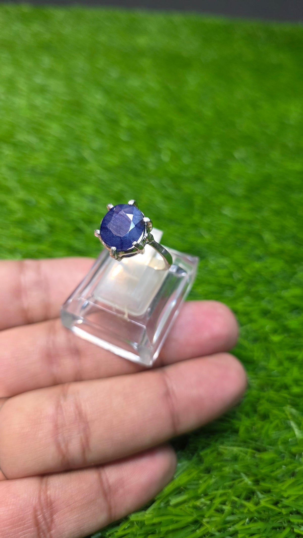 Premium Quality Neelam Ring
