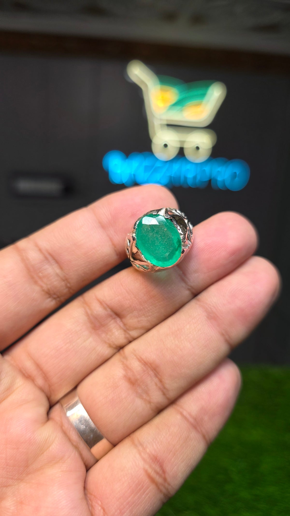 Natural Supreme Quality Beryl Ring