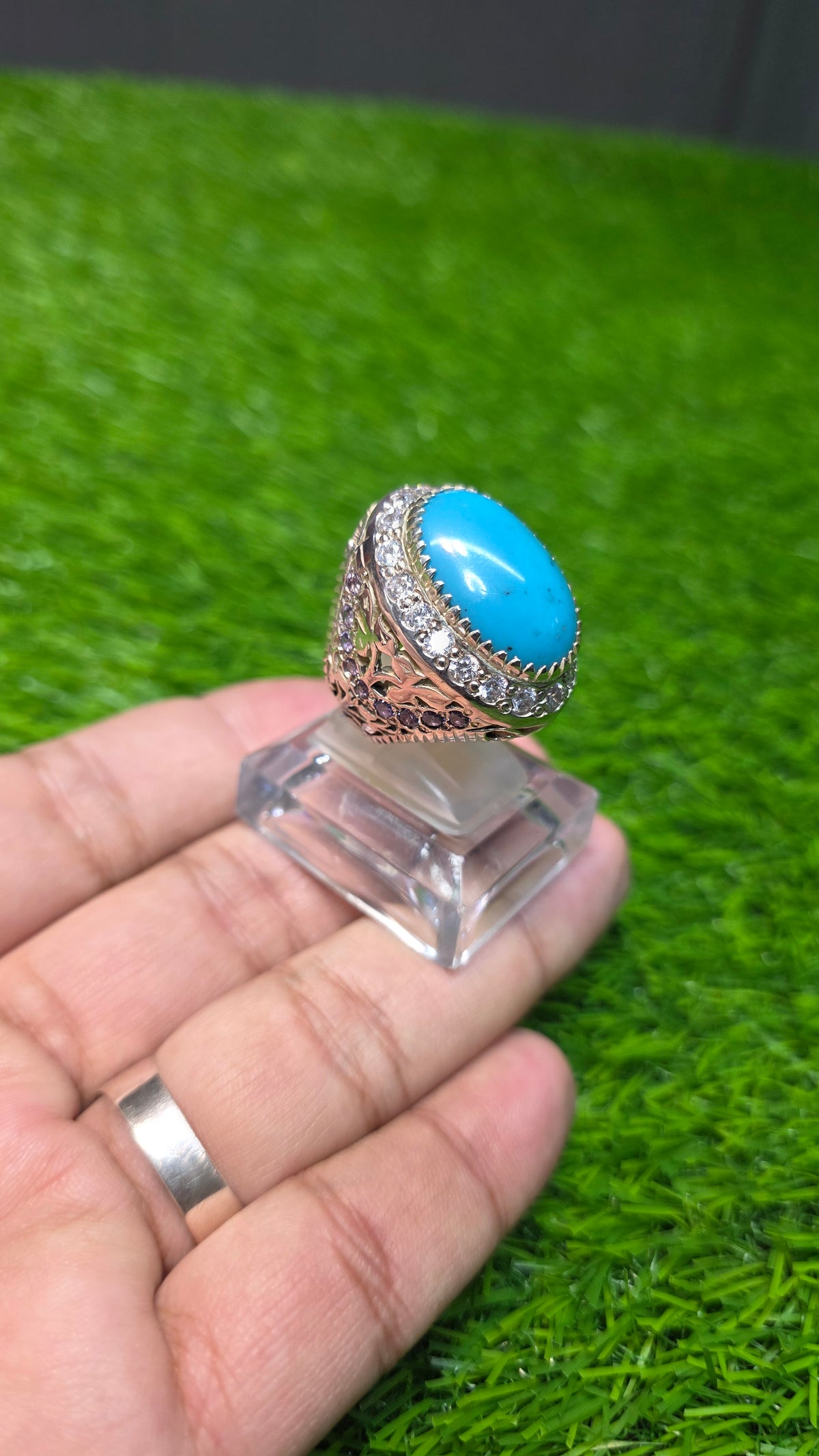 Premium Quality Feroza Ring