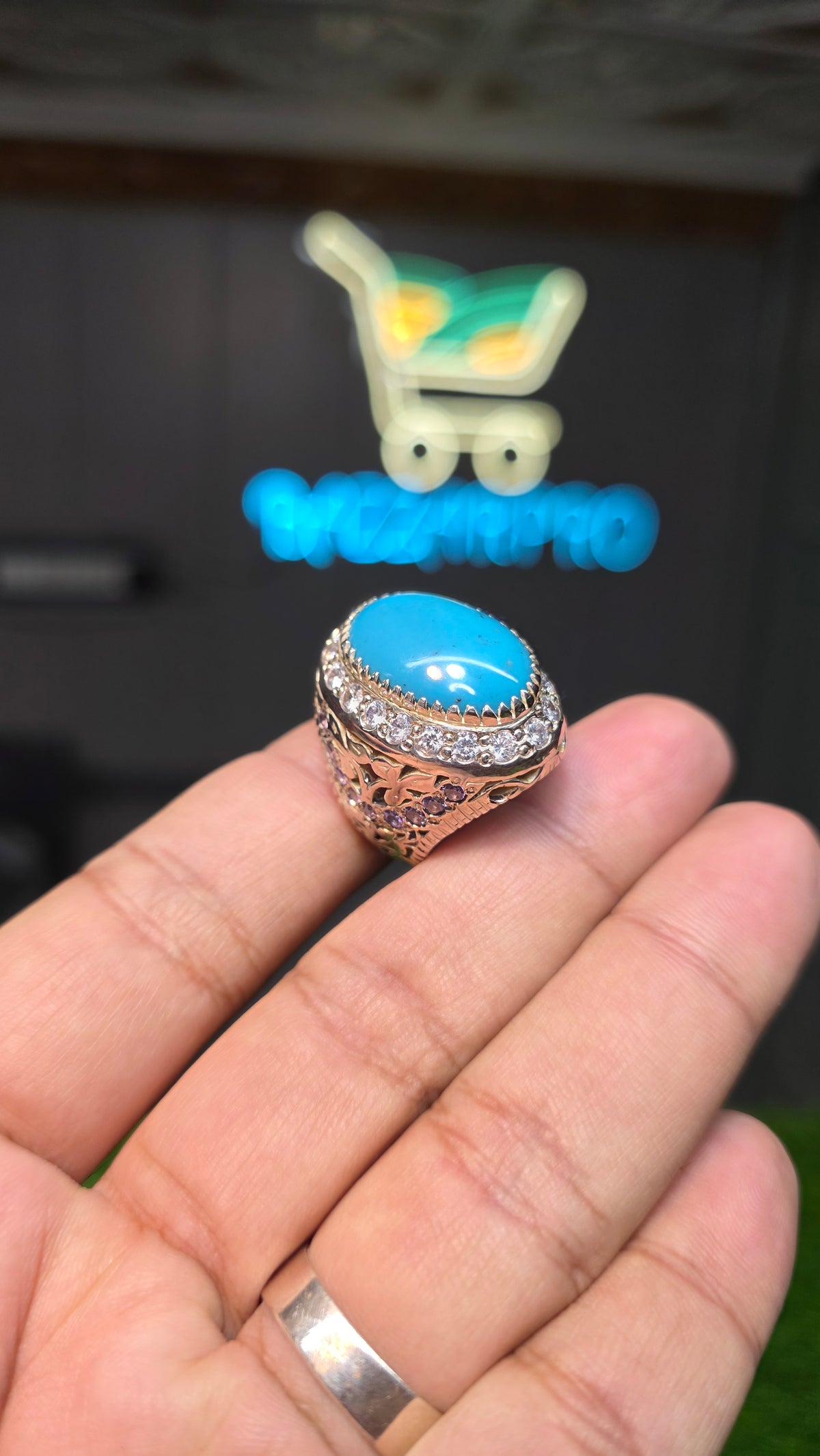 Premium Quality Feroza Ring