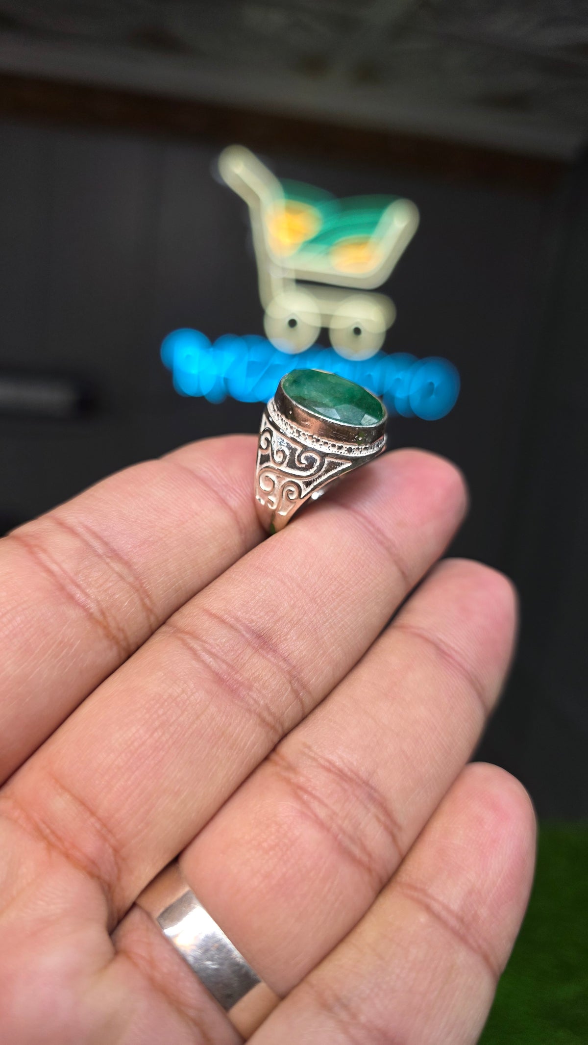 Premium Quality Zamurd Ring