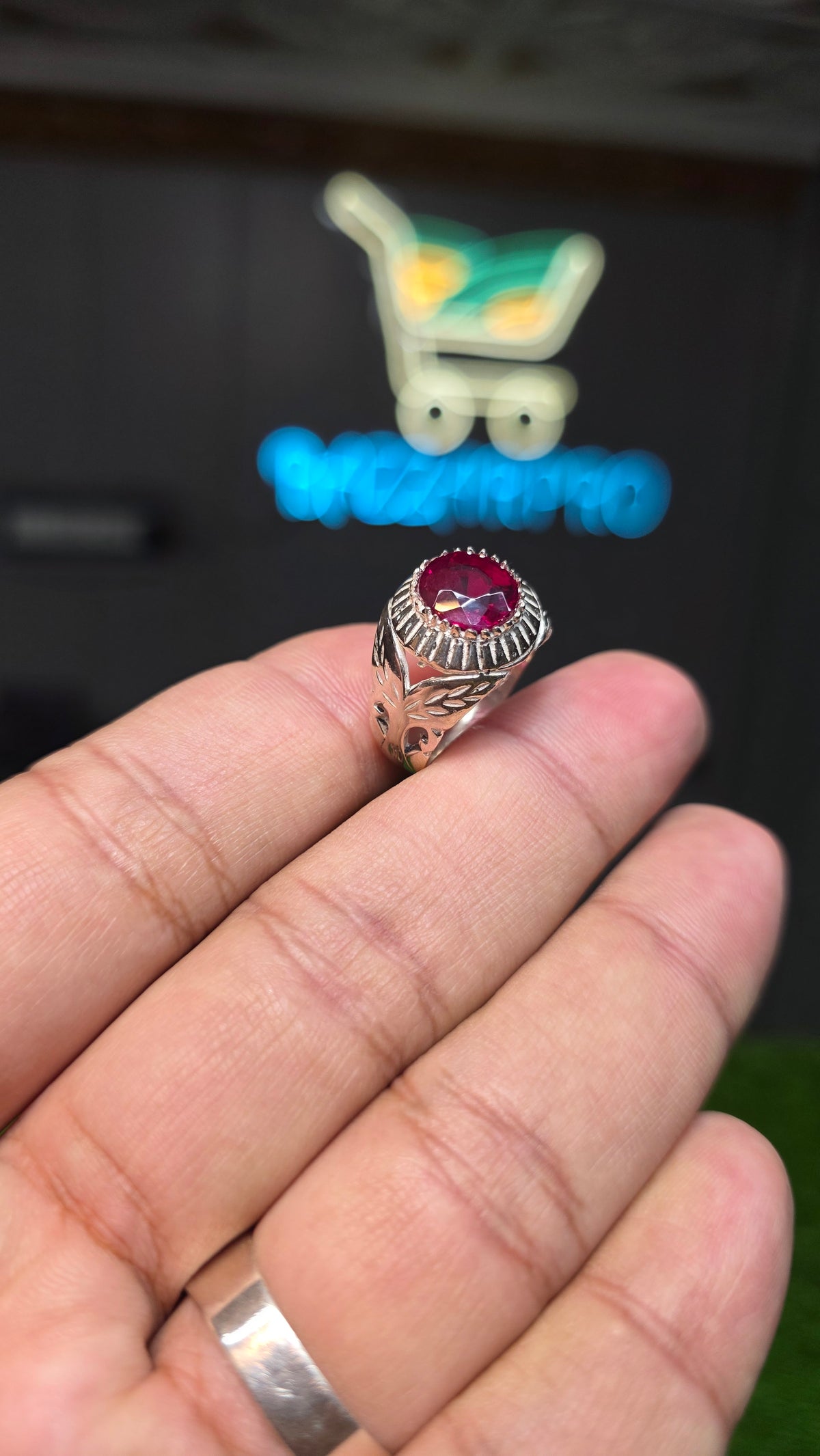 Natural Yaqoot Ring