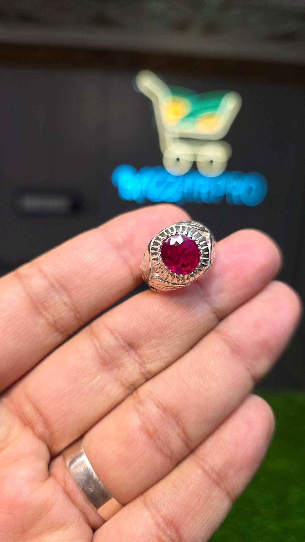 Natural Yaqoot Ring