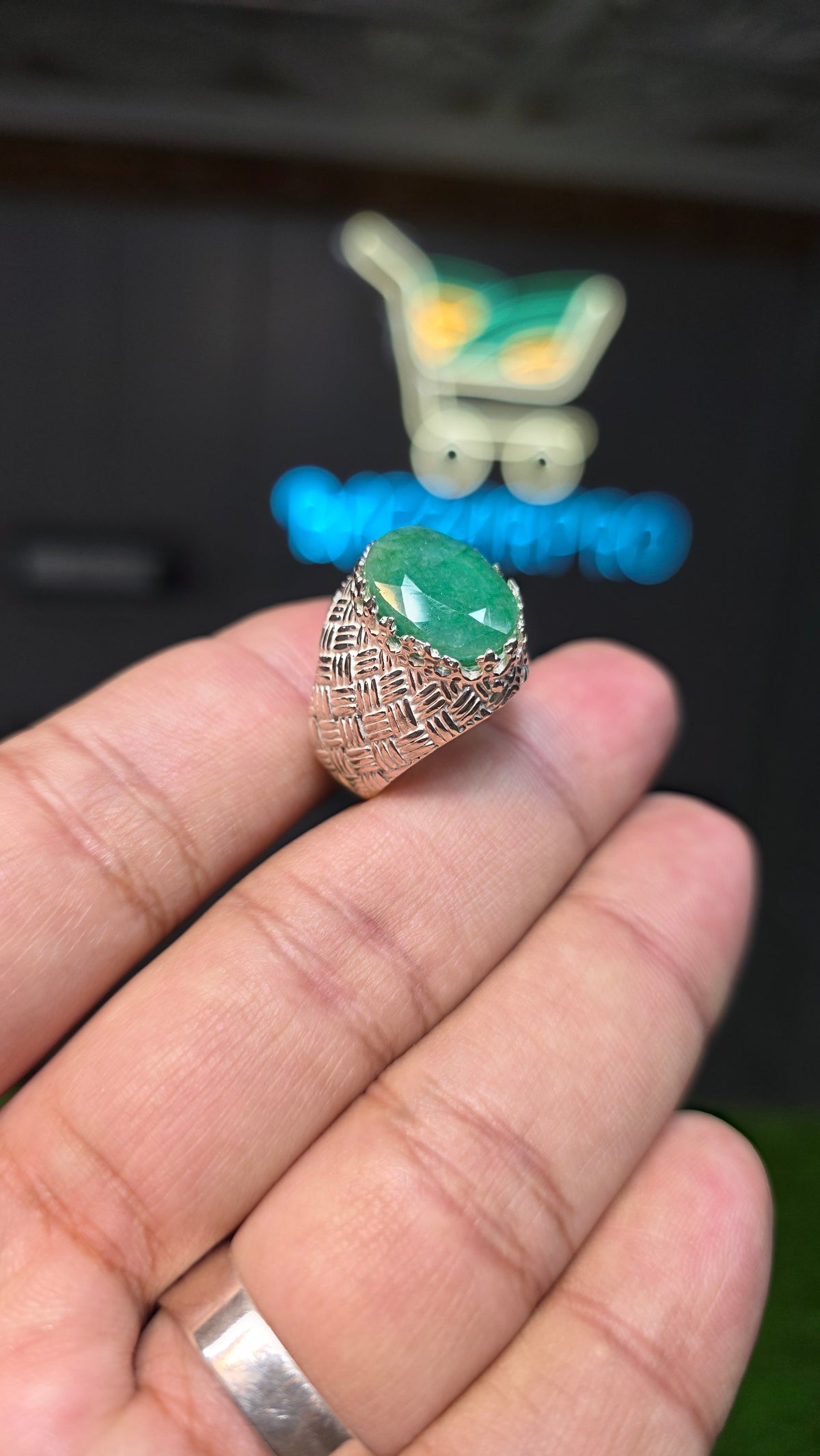 Premium Quality Zamurd Ring