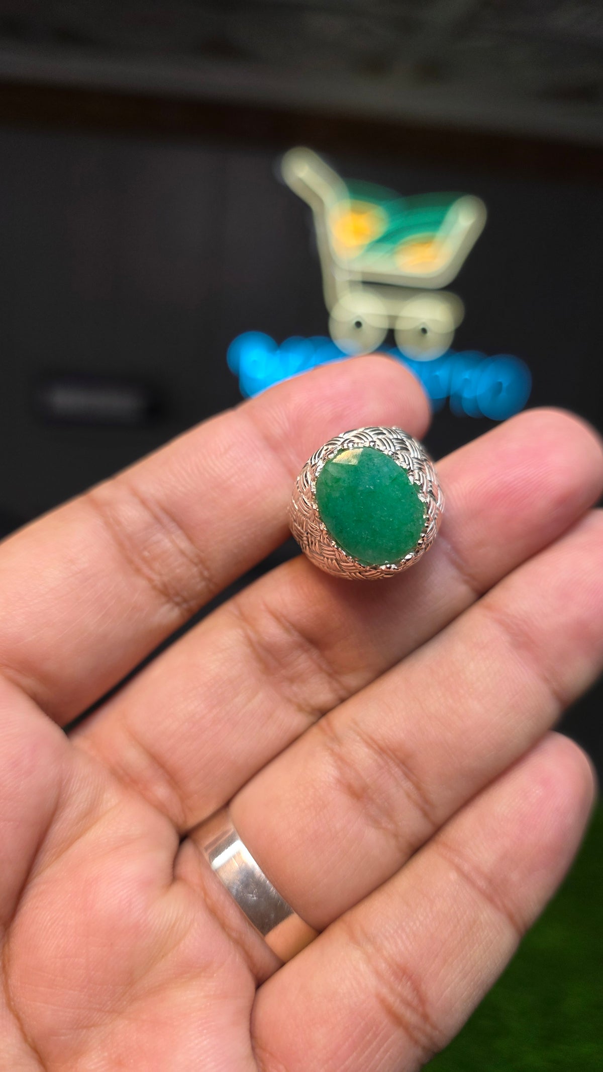 Premium Quality Zamurd Ring