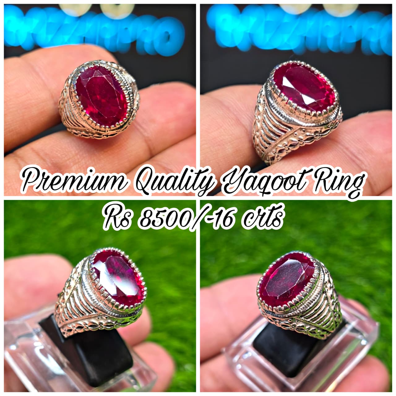 Premium Quality Yaqoot Ring