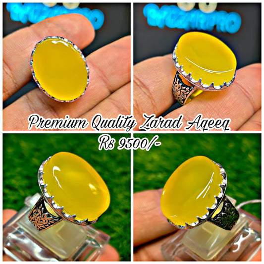 Premium Quality Zarad Aqeeq Ring