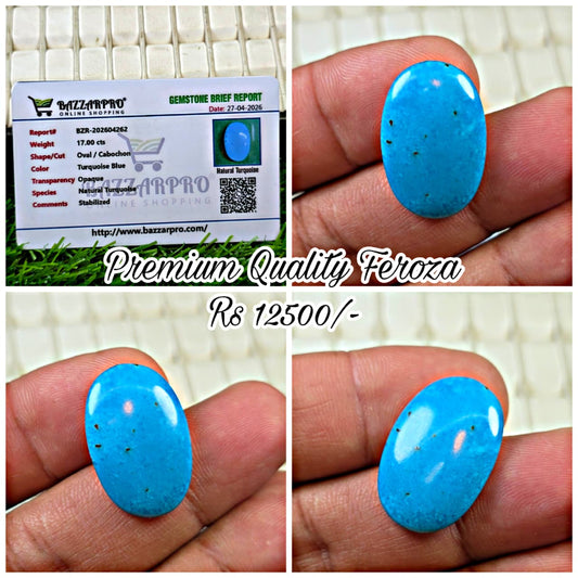 Premium Quality Feroza With Lab Certificate