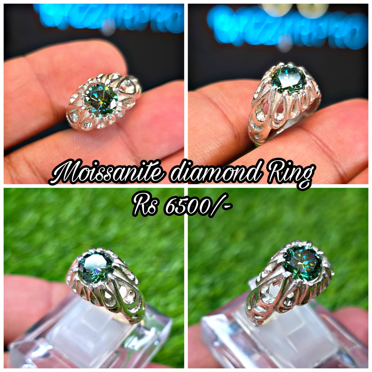 Premium Quality Moissanite Ring