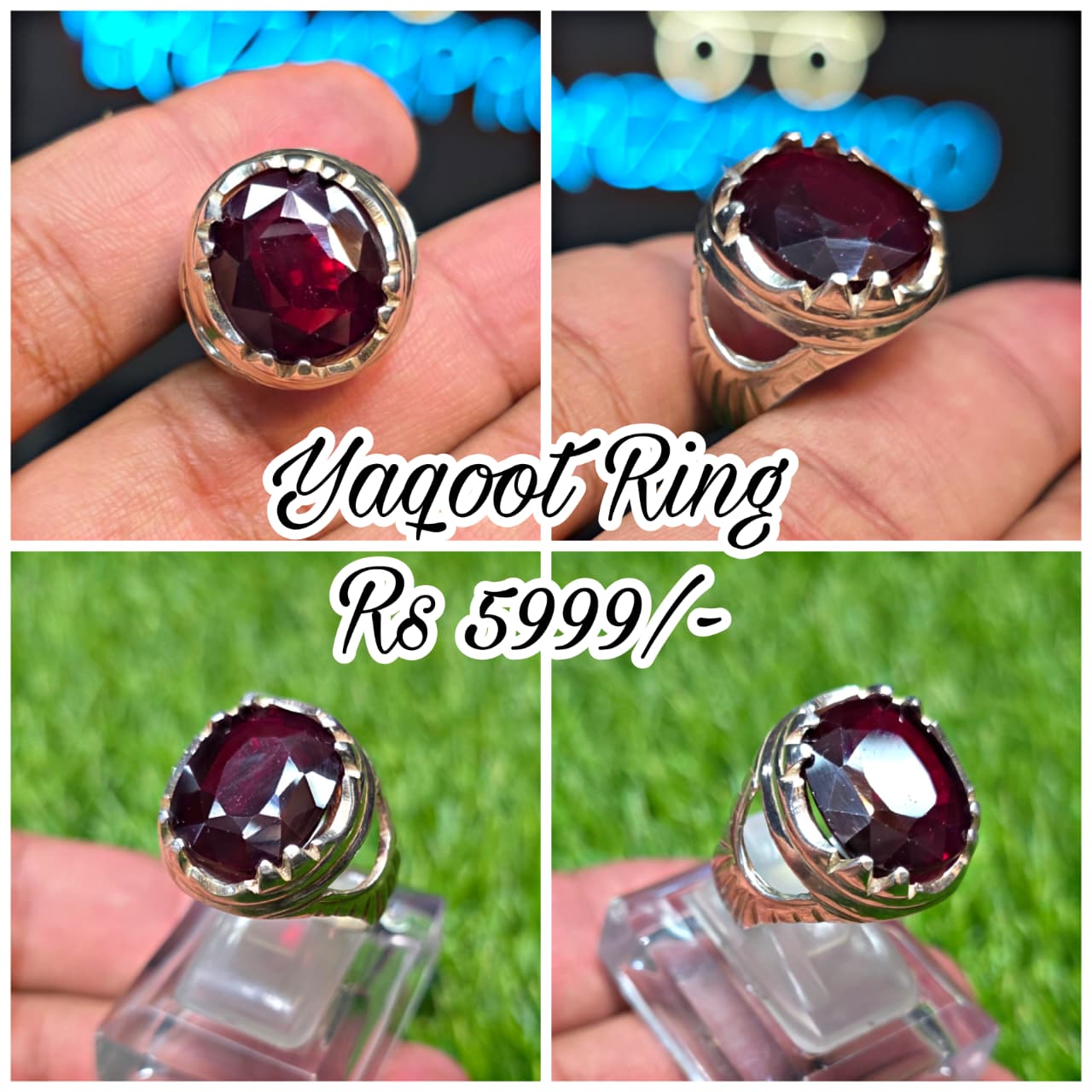 Premium Quality Yaqoot Ring