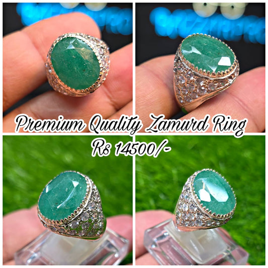 Premium Quality Zamurd Ring