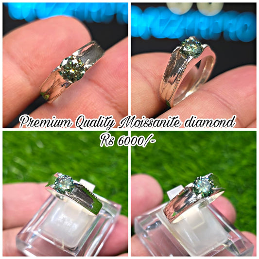 Premium Quality Moissanite Diamond Ring