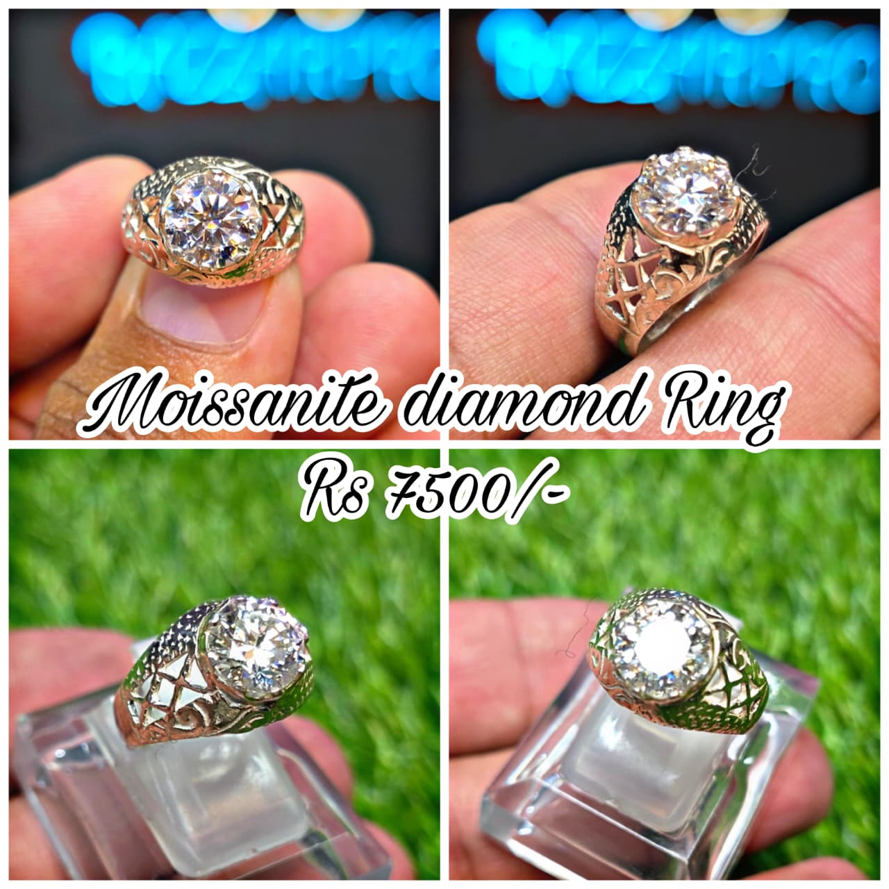 Premium Quality Moissanite Ring