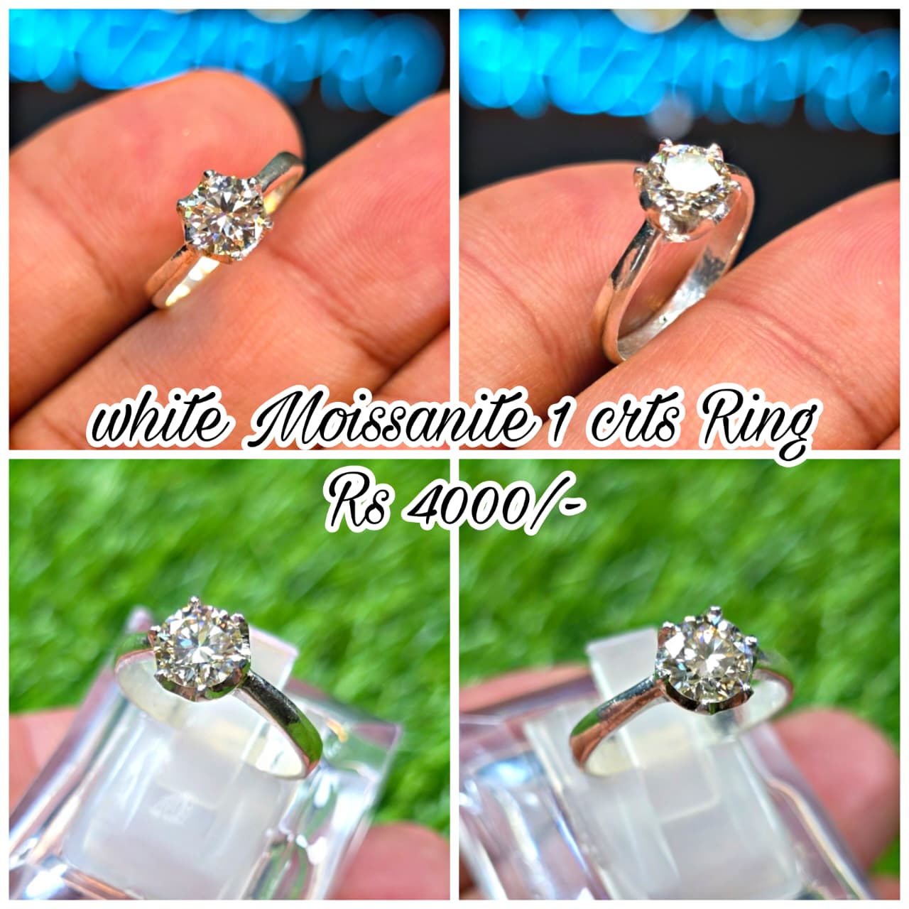 Premium Quality Moissanite Ring