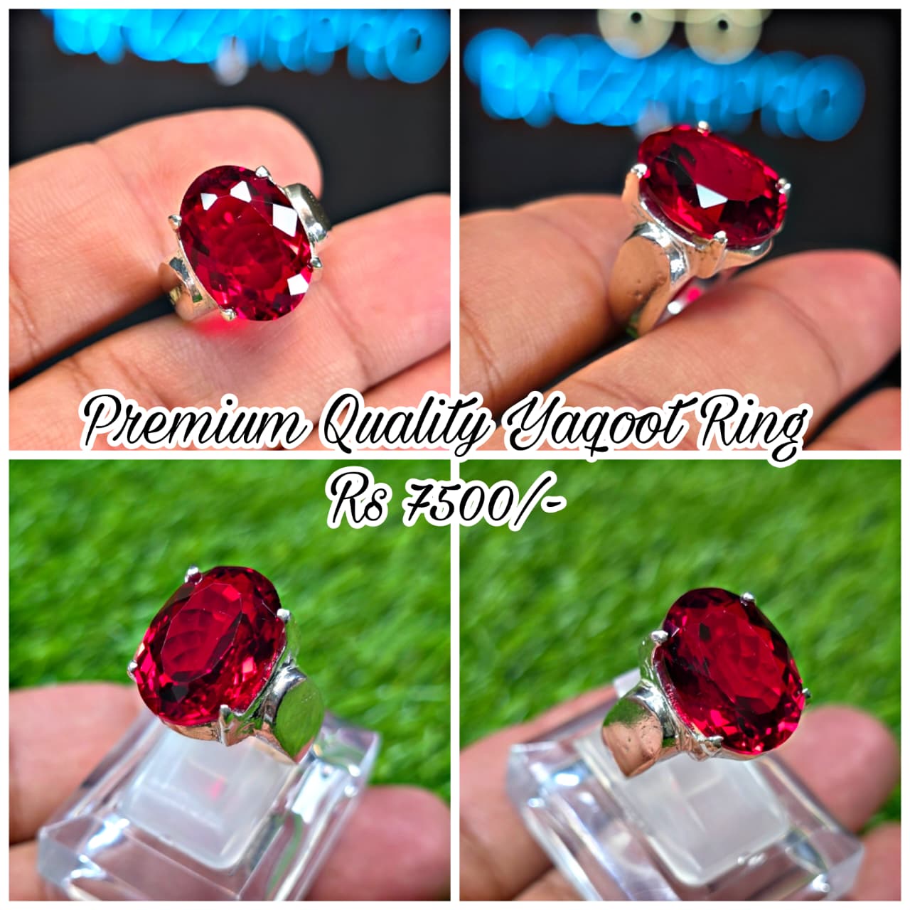 Premium Quality Yaqoot Ring