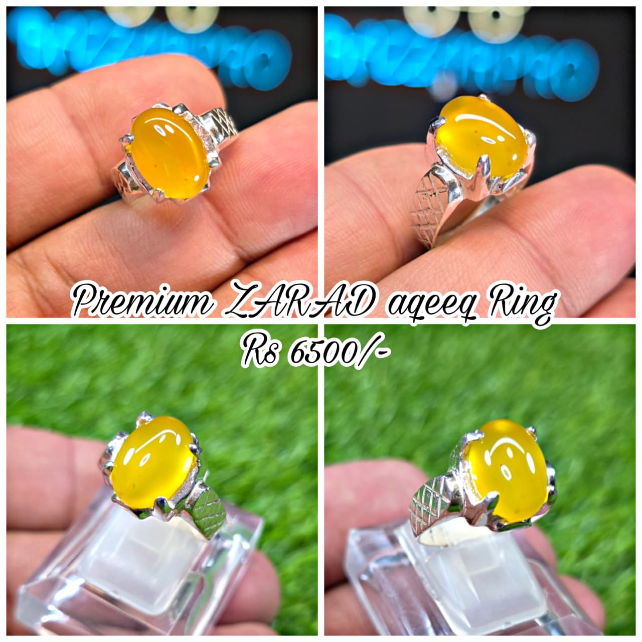 Premium Quality Zarad Aqeeeq Ring